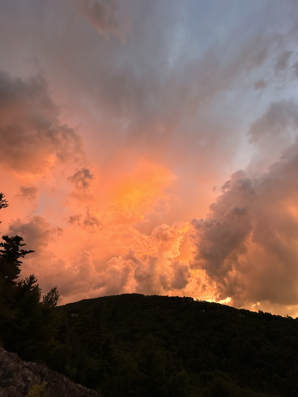 Sunset Hike to Sunset Rock Highlands Cashiers Health Foundation